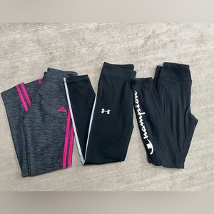 Girls athletic pants size 10/12